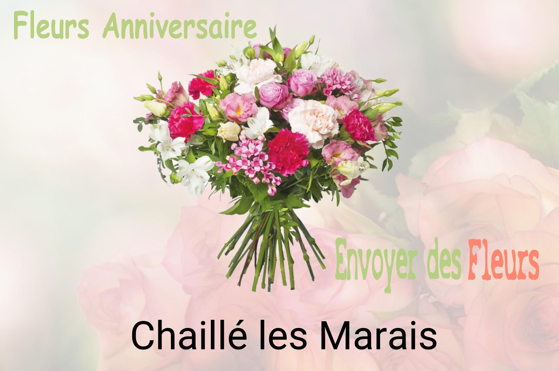 Bouquet de fleurs d’anniversaire livré à Chaillé-les-Marais