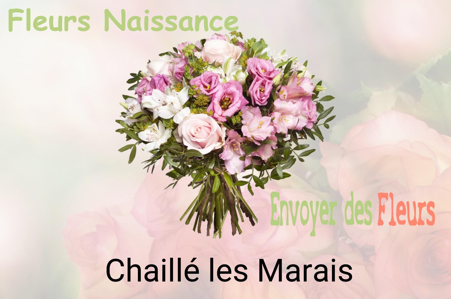 Bouquet de fleurs de naissance livré à Chaillé-les-Marais