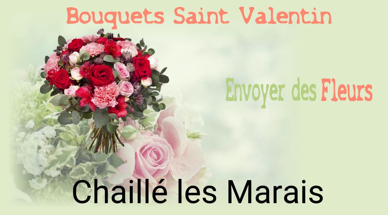 Roses de Saint-Valentin livrées à Chaillé-les-Marais